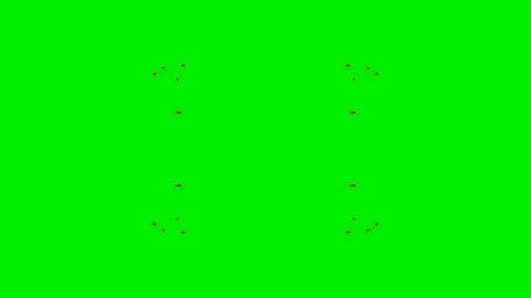 Fire energy wave vfx on green screen background Stock Footage 323301667