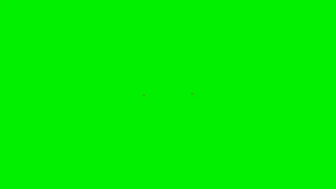 Fire energy wave vfx on green screen background Stock Footage 323301736