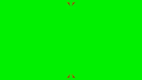 Fire energy wave vfx on green screen background Stock Footage 324498481