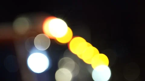 Fire Engine Bokeh Stock Footage 46836812