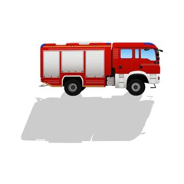 Fire engine Stock Illustration
