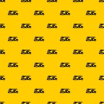 Fire engine pattern vector Illustrazione stock