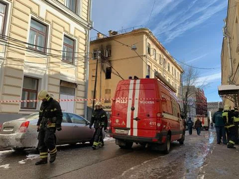 Fire engine пожарные машины Stock Photos