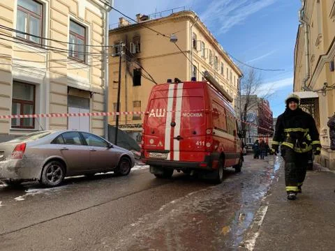 Fire engine пожарные машины Stock Photos