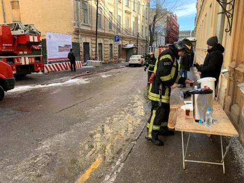 Fire engine пожарные машины Stock Photos