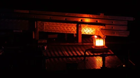 Fire Engine With Red Flashing Lights 4K Vídeo Stock 91328361