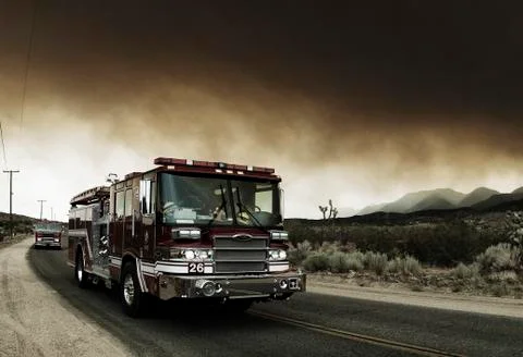 Fire Engines Stock-Fotos