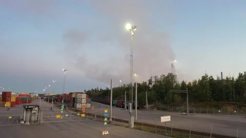 Fire Eon Video stock 147344420