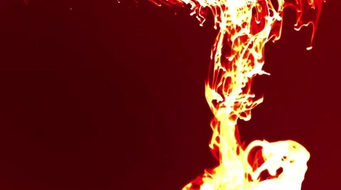 Fire Eruption Video stock 64755588