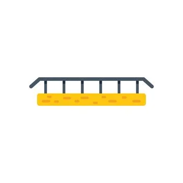 Fire escape attached to brick wall providing safe egress during emergency Stock-Illustration