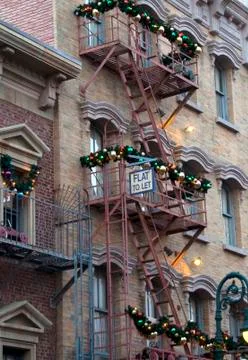 Fire Escape Stock Photos