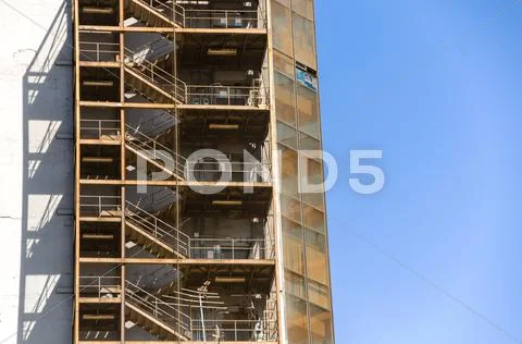 Fire Escape Stock Photos
