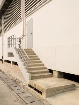 Fire escape Stock Photos