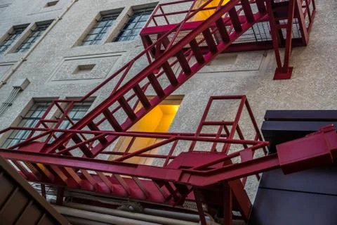 Fire Escape Stock Photos