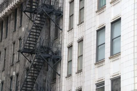 Fire Escape Stock-Fotos