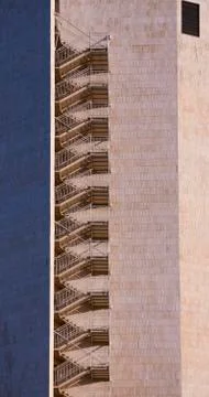 Fire escape Stock Photos