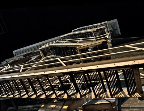Fire Escape Stock Photos