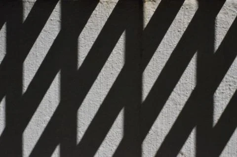 Fire Escape Shadow on West End Avenue 1 Stock Photos
