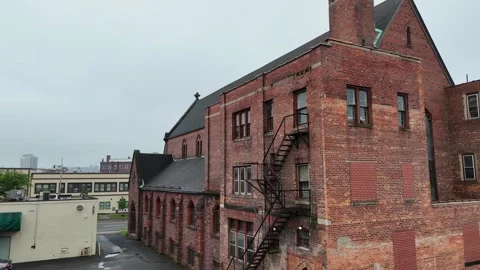 Fire Escape - Syracuse, NY Stock Footage 336348807