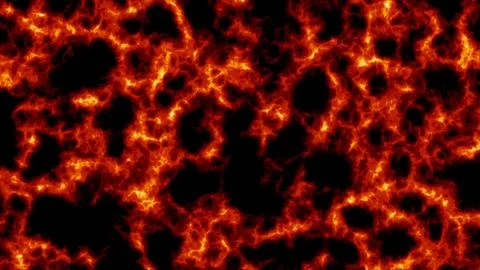 Fire of evil effect heat and high temperature texture smooth surface backgr.. Stock Illustration
