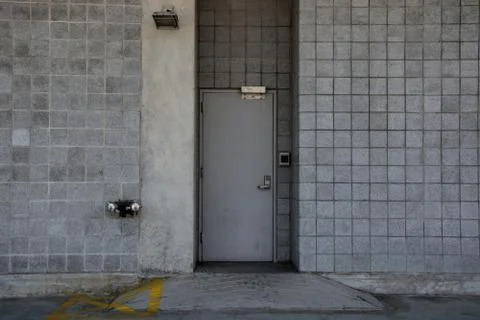 Fire exit door Stock-Fotos