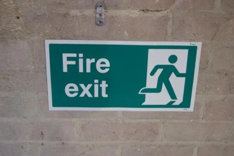 Fire Exit Stock Photos