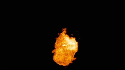Fire explosion 102 Stock Footage 209442623