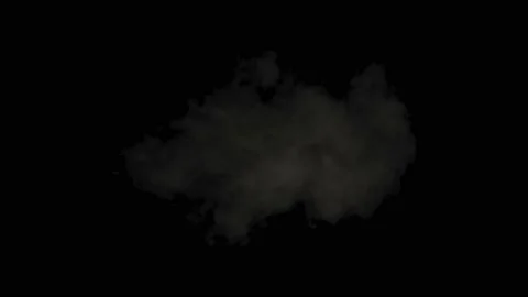 Fire explosion with alpha mask Stock Footage 203946667