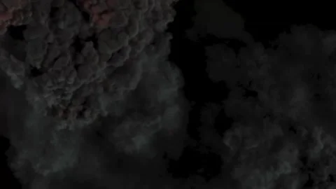 Fire explosion with alpha matte 32 1 Video stock 295174759