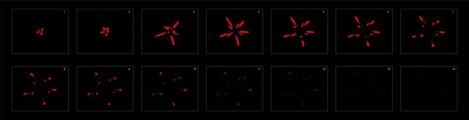 Fire explosion animation. Animation of fire blast. Smoke Sprite sheet for gam Stock Illustration