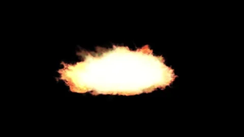 Fire explosion animation of Fire Flames Background. Vídeos de archivo 337015477
