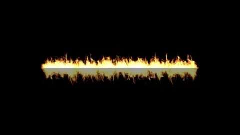 Fire explosion animation of Fire Flames Background. 库存影片 337015481