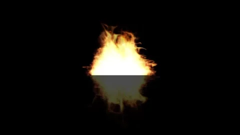 Fire explosion animation of Fire Flames Background. Stockbeeldmateriaal 337015484