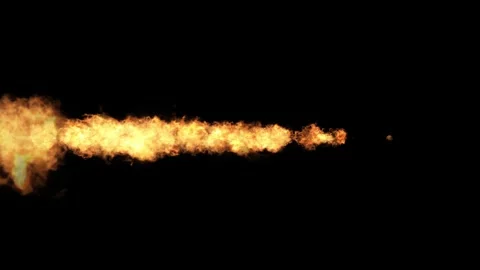 Fire explosion animation of Fire Flames Background. 動画素材 337015506