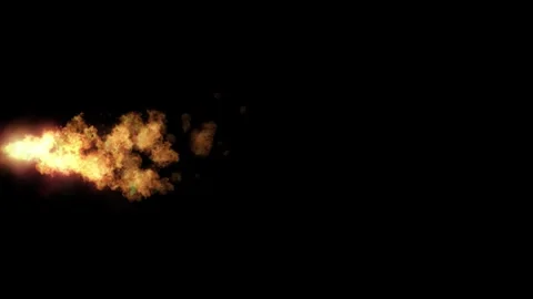 Fire explosion animation of Fire Flames Background. Video stock 337015516
