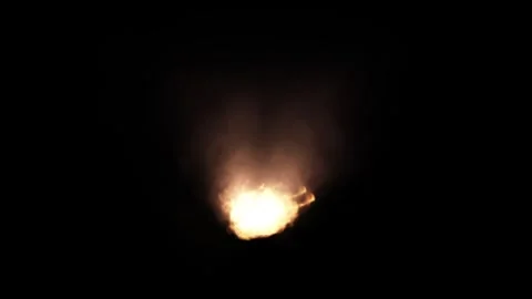 Fire explosion animation of Fire Flames Background. Video stock 337015520