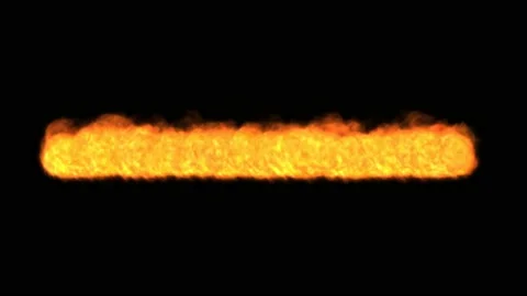 Fire explosion animation for intro, elements for motion design, on black Stock Footage 221652566