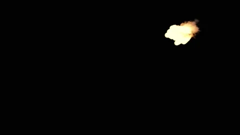 Fire Explosion blast, Nuclear Bomb, VFX Explosion Animation With Alpha channel. Stock Footage 133343234