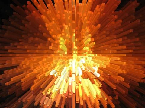 Fire explosion Bright and powerful fire explosion in the space Copyright: ... Stock-Fotos