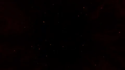 Fire Explosion Burst Sparks Radial Blast Black Background Intro Stock Footage 274454995