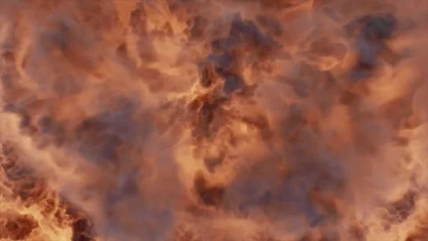 Fire Explosion Burst on Transparent Alpha Видео 344621205