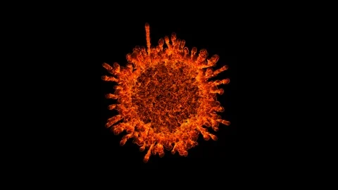 Fire explosion effect. Video stock 126887174