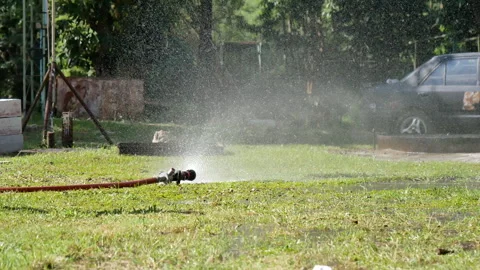 Fire explosion flammable airplane fire on smoke, hot danger flame burning Stock Footage 276720349