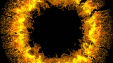 Fire explosion Stock Footage 53068640