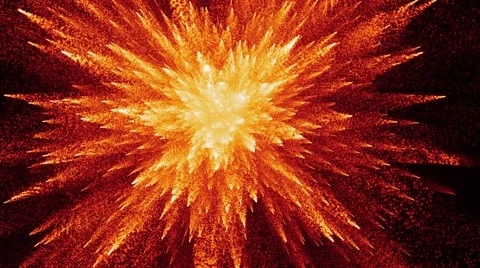 Fire Explosion Stock Footage 59765602