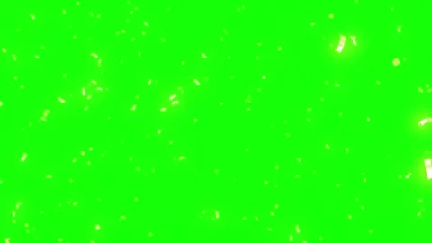 Fire explosion frame on green screen. Burning flame border effect for video Stock Footage 340381702