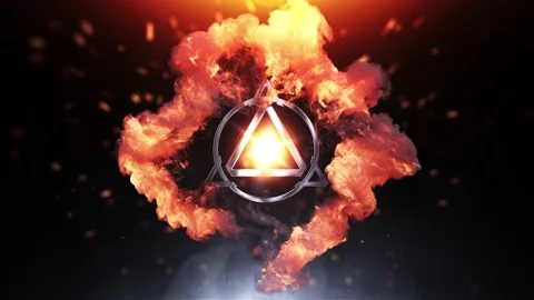 Fire Explosion Logo Stock After Effects