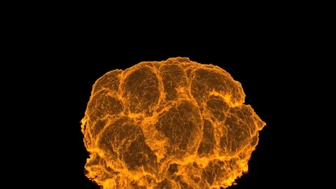 Fire Explosion Logo Revealer Project Files (4K and Full HD) Stock After Effects