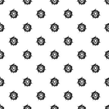 Fire explosion pattern Stock Illustration