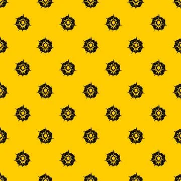Fire explosion pattern Stock Illustration